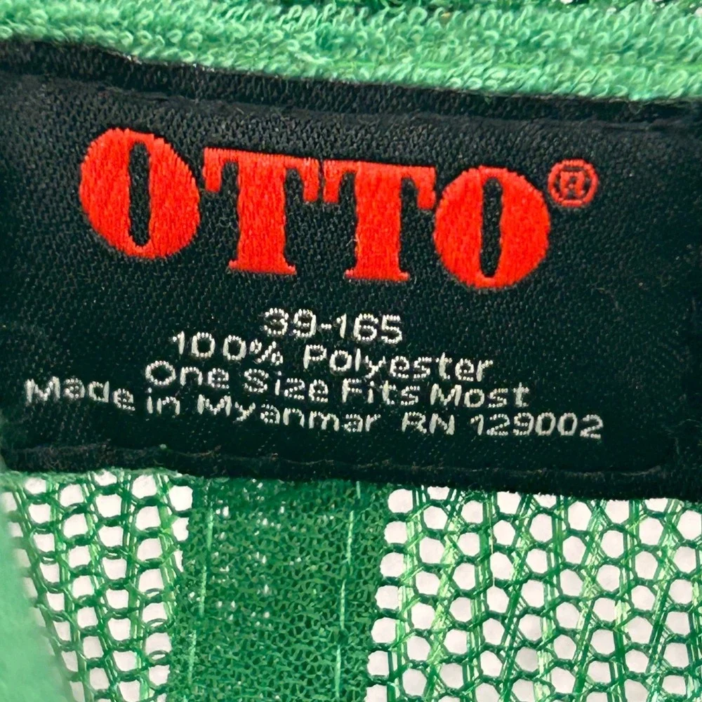 Bonnaroo '23 Dance With Someone Mens Green Otto Trucker Hat Snapback OSFM
